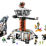 Vesmírná základna a startovací rampa pro raketu - Lego City2