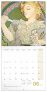 Poznámkový kalendář Alfons Mucha 2025, 30 × 30 cm 2