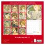 Poznámkový kalendář Alfons Mucha 2025, 30 × 30 cm 9