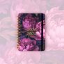 Spirálový 18měsíční diář Petito – Fialové květy 2024 2025, 13 × 18 cm 3