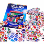 Kniha a puzzle Vlajky celého světa 2