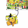 DJECO Vyhledávací puzzle Pohádky - 54 pcs 4