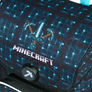 BAAGL Školní aktovka Ergo Minecraft Blue Axe 8