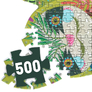 DJECO Puzzle Lenochod - 500pcs 5