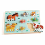 42 Vkládací puzzle Zvířata z farmy
