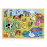 40 Vkládací puzzle Farma