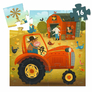 DJECO Puzzle v krabičce Traktor - 16 pcs 3