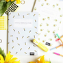 Bullet journal : zápisníky s tečkami Včely & avokáda (2ks)4