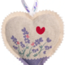 Levandulové vonné srdíčko (mix motivů) 2