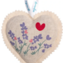 Levandulové vonné srdíčko (mix motivů) 9