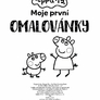 Peppa Pig - Moje první omalovánky 1