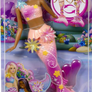 Barbie kouzelná květinová mořská panna - TMAVOVLÁSKA 6