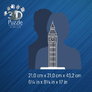 3D Puzzle Iconics Big Ben (Noční edice) 216 dílků 4