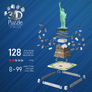 3D Puzzle Iconics Socha svobody (Noční edice) 108 dílků 3