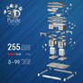 3D Puzzle Iconics Vítězný oblouk (Noční edice) 216 dílků 3
