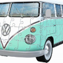 3D Puzzle Iconics Volkswagen T1 162 dílků 2