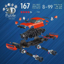 3D Puzzle Iconics Dodge Challenger RT Scat Pack Widebody 108 dílků 2