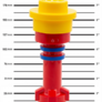 LEGO Iconic svítilna červená 6