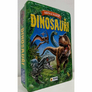 HRAvá kniha - DINOSAUŘI - encyklopedie - hra - v plechové krabici 5