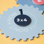 LONDJI Didaktická hra Násobení - Multiplications 4