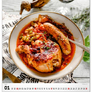 23 Gourmet 2027 - nástěnný kalendář