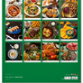 26 Gourmet 2027 - nástěnný kalendář