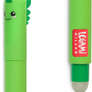 Gumovací pero Legami Erasable Gel Pen - Dino - 0.7 mm - Green Ink 2