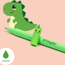 Gumovací pero Legami Erasable Gel Pen - Dino - 0.7 mm - Green Ink 3