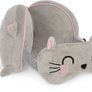 Cestovní polštářek s maskou na spaní Legami Travel Pillow With Sleep Mask - My Travel Buddy - Kitty 2