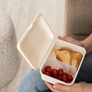 Svačinový box - vysoký 180x130x70 - béžový 1