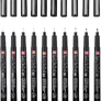 Sada Pigma Micron Black - tech.fixy 10ks+ pouzdro 3
