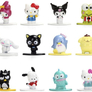 Hello Kitty Kovové sběratelské nanofigurky 12 ks, wave 1 2