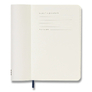 Diář MOLESKINE 2027 denní měkký modrý S 2