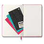 Diář MOLESKINE 2027 týdenní tvrdý červený L 5