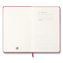 Diář MOLESKINE 2027 denní tvrdý červený L 2
