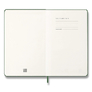 Diář MOLESKINE 2027 denní tvrdý tm.zelený L 2