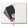 Diář MOLESKINE 2027 denní tvrdý tm.zelený L 5