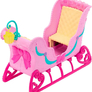 Barbie Louskáček saně s koněm JNH63 2