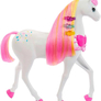 Barbie Louskáček saně s koněm JNH63 6