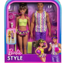 Barbie Fashionistas Barbie & Ken na pláži 2 ks JJP05(5)