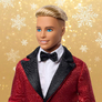 Barbie Signature Vánoční panenka Ken 2026 JJX87 4