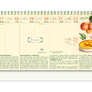 Stolní kalendář 2027 - Nedělní menu, Babiččiny voňavé recepty 2