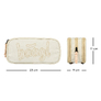 BAAGL 3 SET Coolmate Beige: batoh, penál, sáček