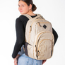 BAAGL 3 SET Coolmate Beige: batoh, penál, sáček