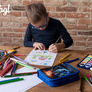BAAGL 3 SET Ergo Roboti: aktovka, penál, sáček