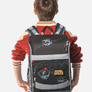 BAAGL SET 5 Zippy Plus Pixel Space: aktovka, penál, sáček, zástěra, peněženka