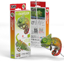 EUGY Chameleon 3D kartonová skládačka