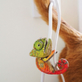 EUGY Chameleon 3D kartonová skládačka