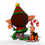 EUGY Elf 3D kartonová skládačka