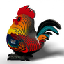 EUGY Kohout 3D kartonová skládačka
